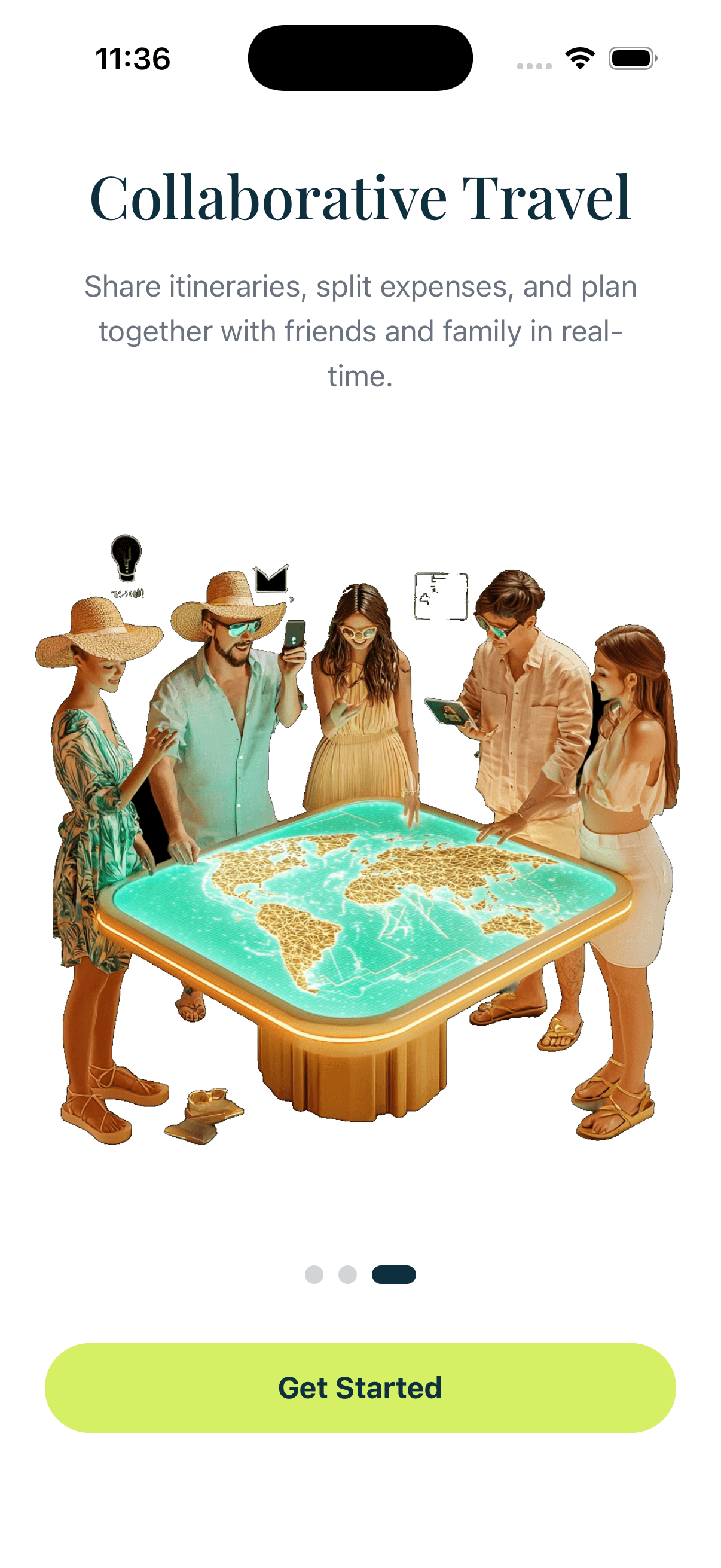 Real-time group collaboration