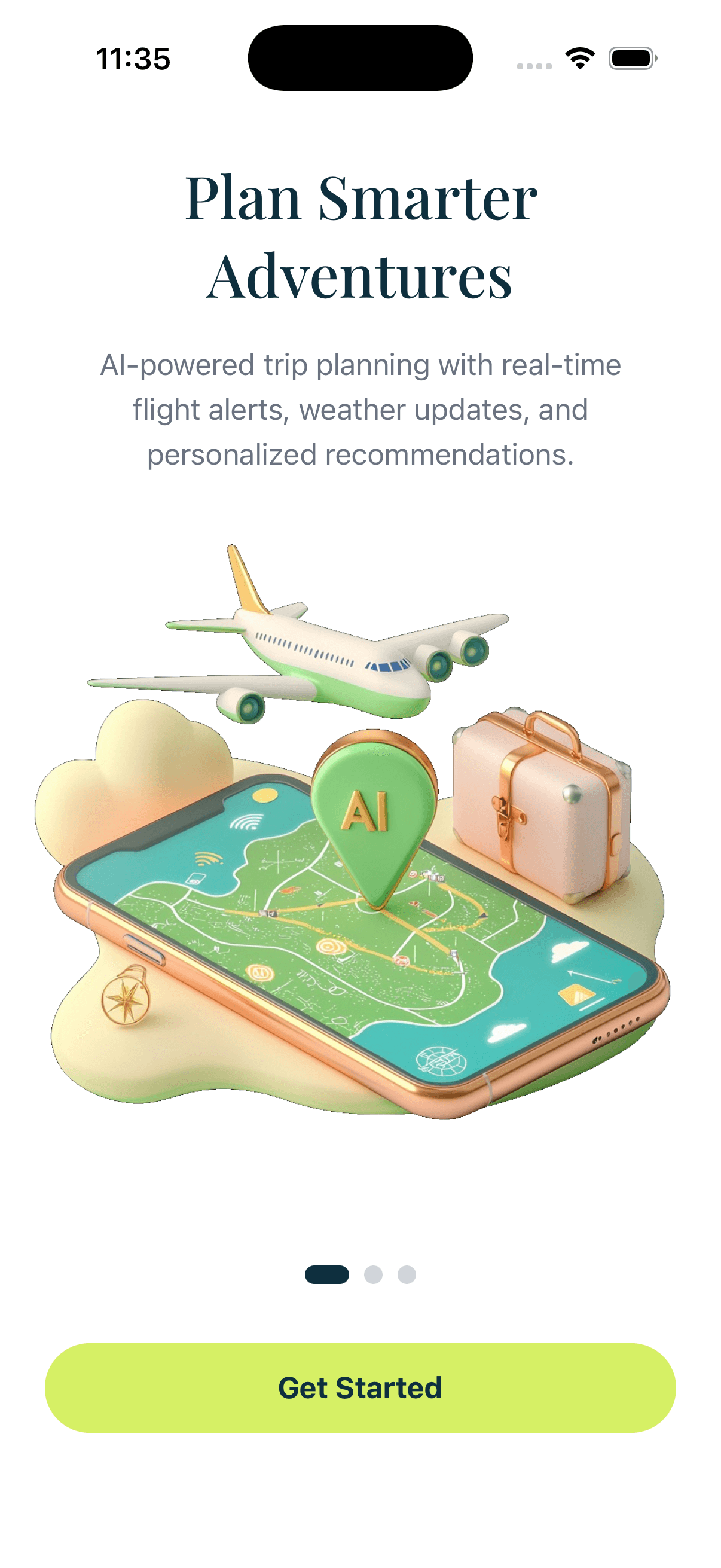 Email to trip smart organizer